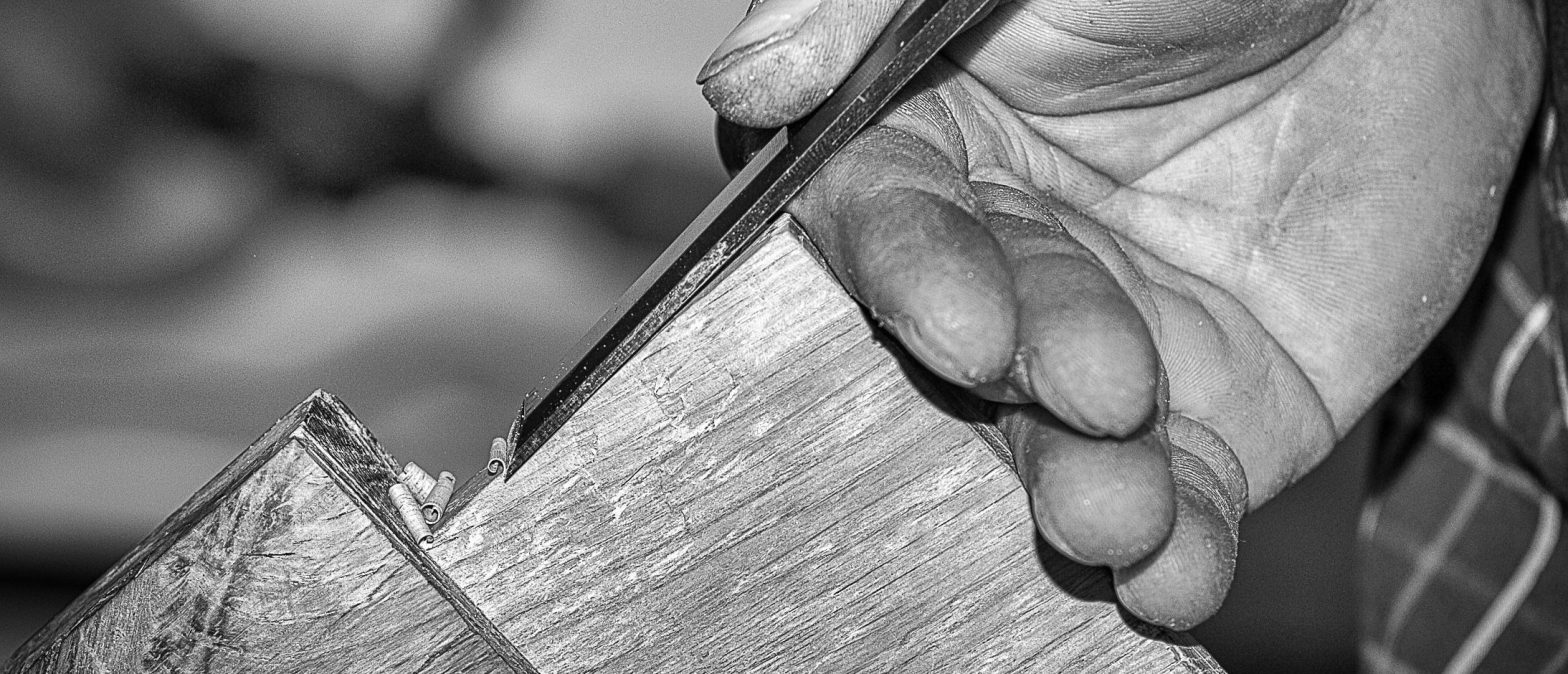 ciseaux pare un tenon Atelier de la vivacia stage travail au outils a mains